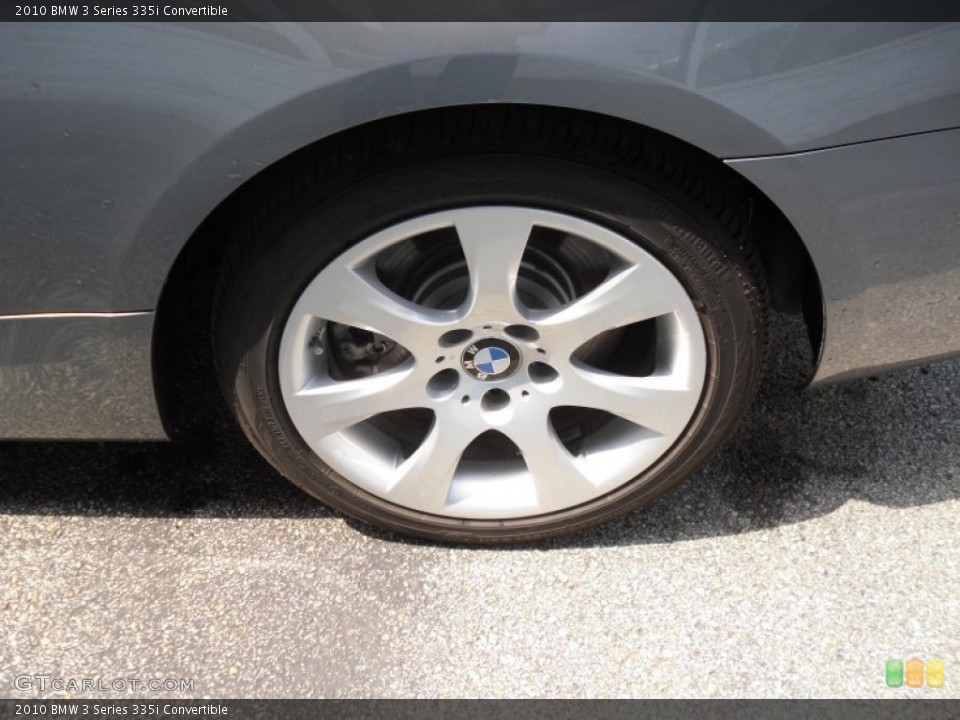 2010 BMW 3 Series 335i Convertible Wheel and Tire Photo #50399814