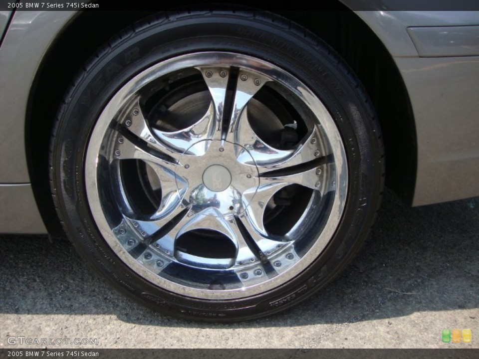 2005 BMW 7 Series Custom Wheel and Tire Photo #50412496