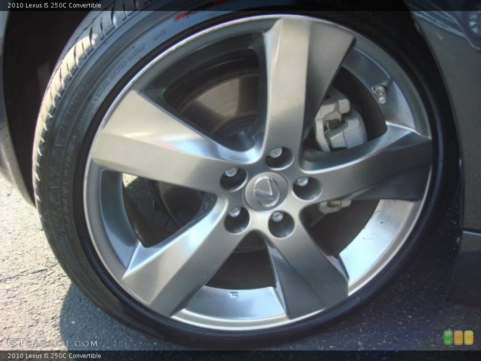 2010 Lexus IS 250C Convertible Wheel and Tire Photo #50415349