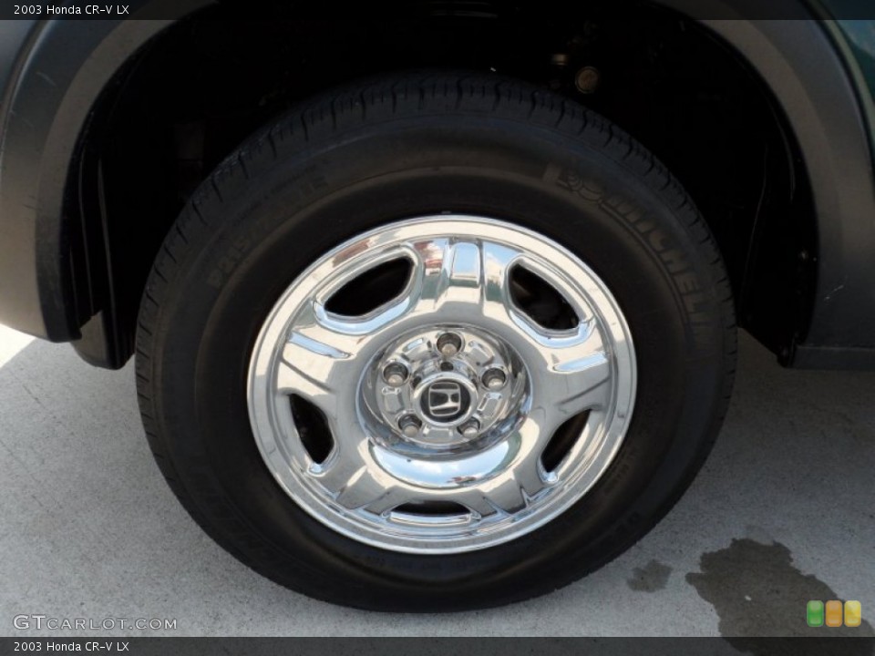 2003 Honda CR-V LX Wheel and Tire Photo #50417392