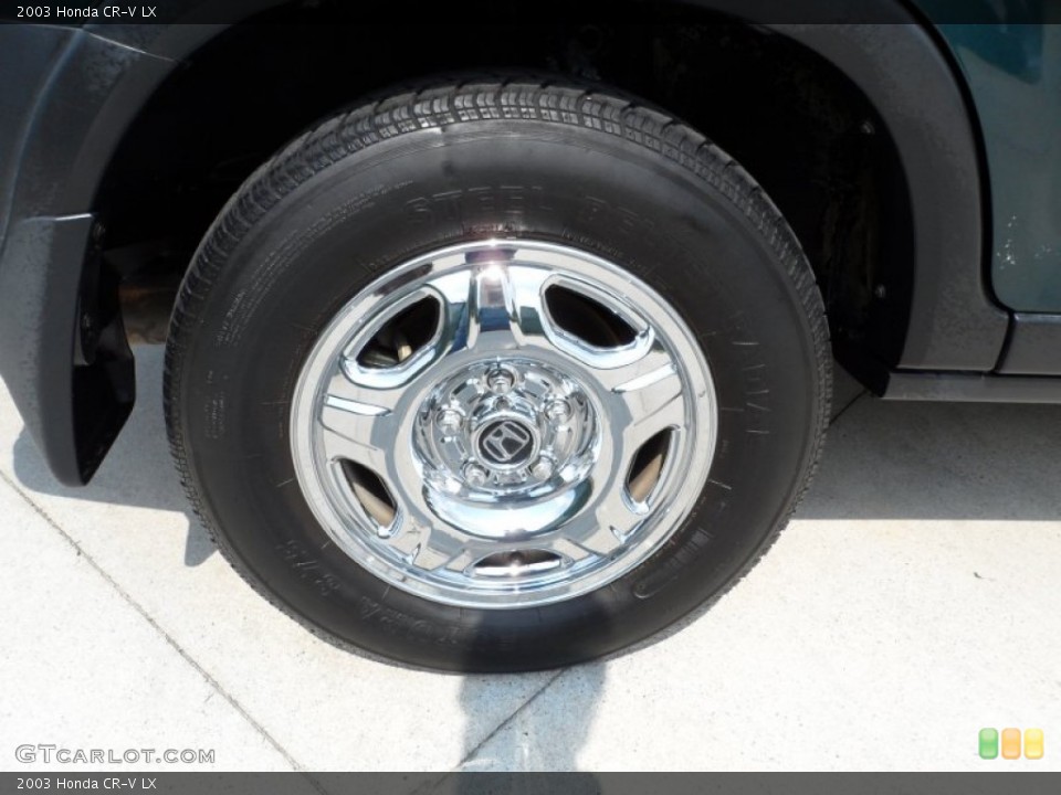 2003 Honda CR-V LX Wheel and Tire Photo #50417419