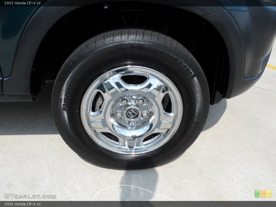 2003 Honda CR-V LX Wheel and Tire Photo #50417437
