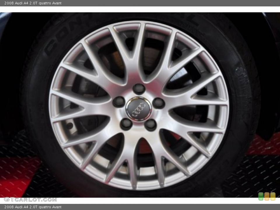 2008 Audi A4 2.0T quattro Avant Wheel and Tire Photo #50426164