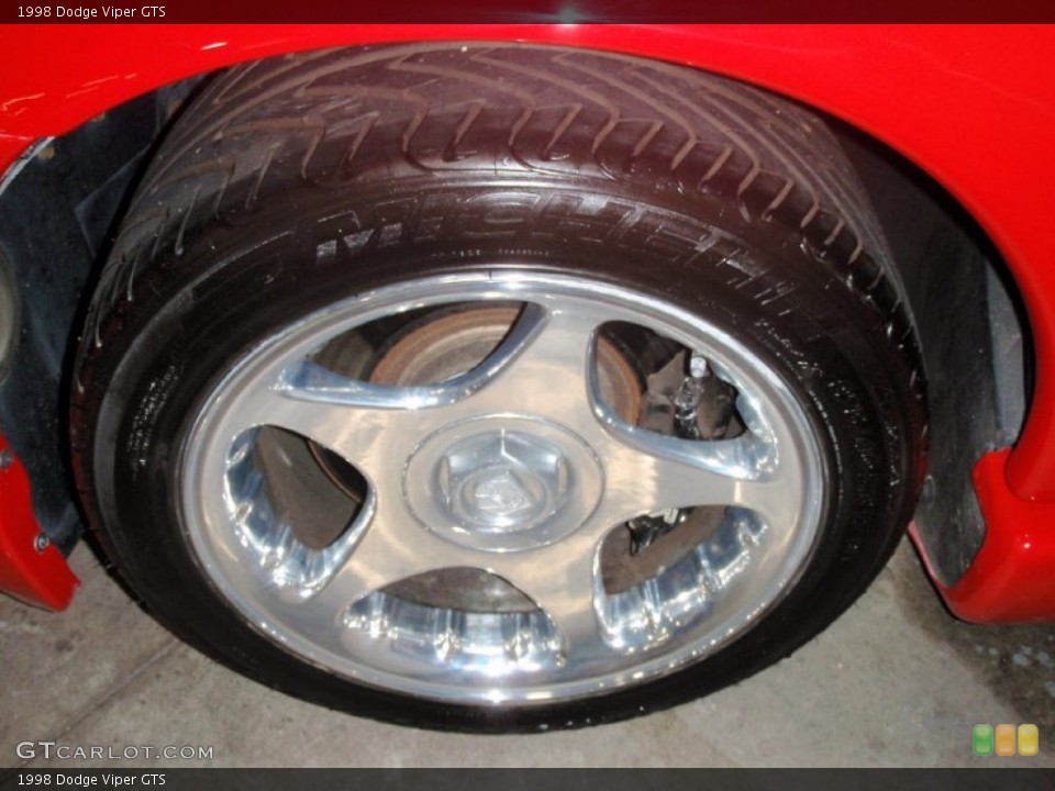 1998 Dodge Viper GTS Wheel and Tire Photo #50429386