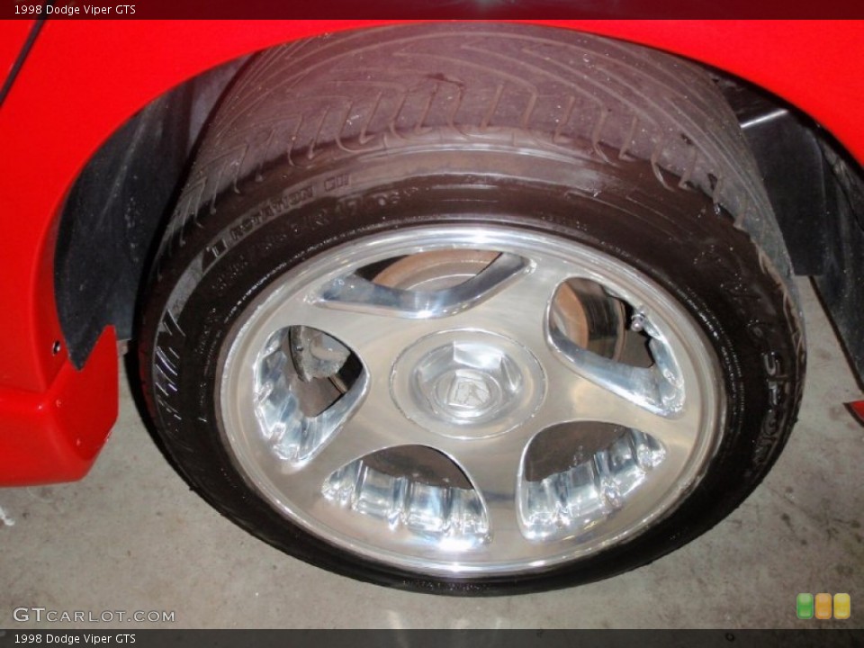 1998 Dodge Viper GTS Wheel and Tire Photo #50429416