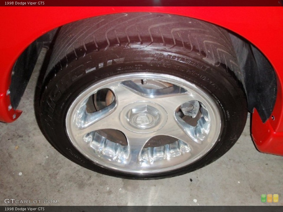 1998 Dodge Viper GTS Wheel and Tire Photo #50429470