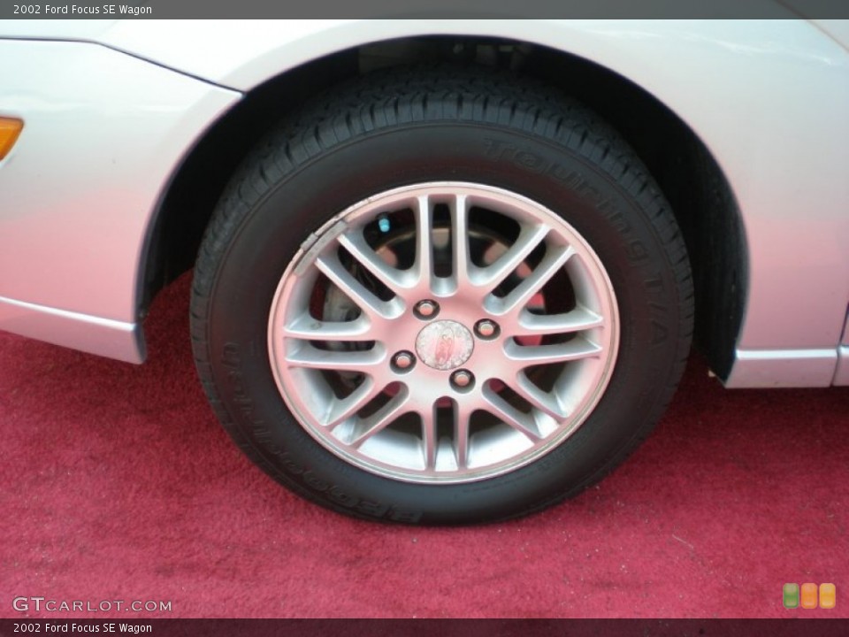 2002 Ford Focus SE Wagon Wheel and Tire Photo #50433808