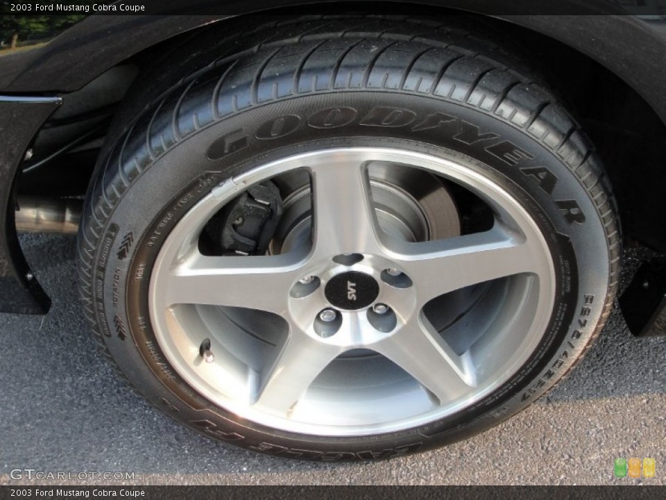 2003 Ford Mustang Cobra Coupe Wheel and Tire Photo #50436370