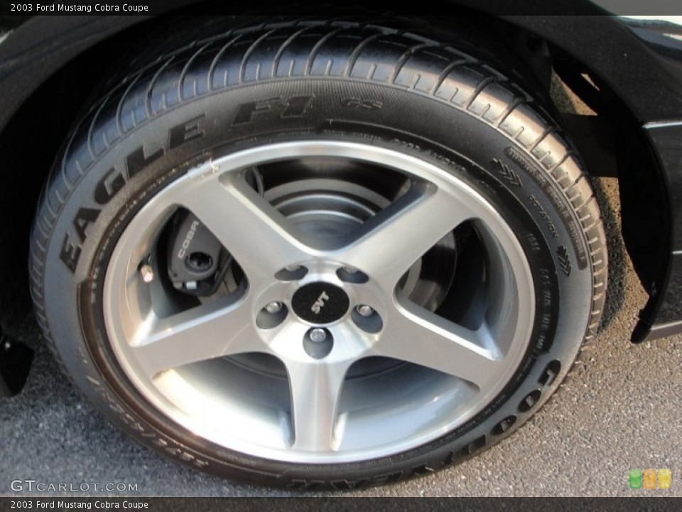 2003 Ford Mustang Cobra Coupe Wheel and Tire Photo #50436379