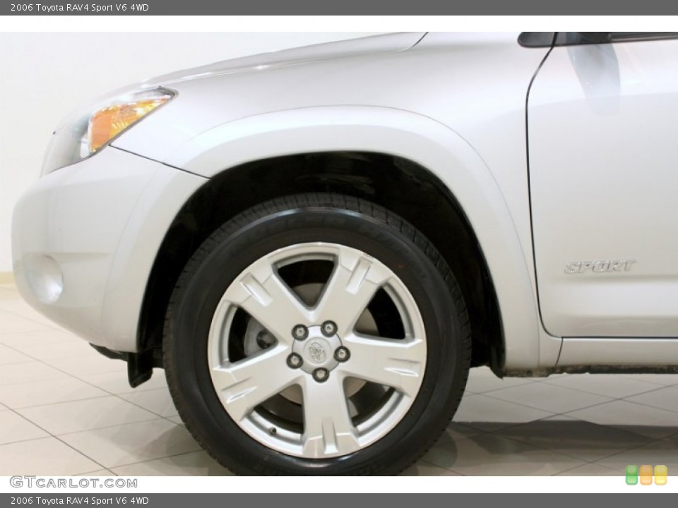 2006 Toyota RAV4 Sport V6 4WD Wheel and Tire Photo #50441014