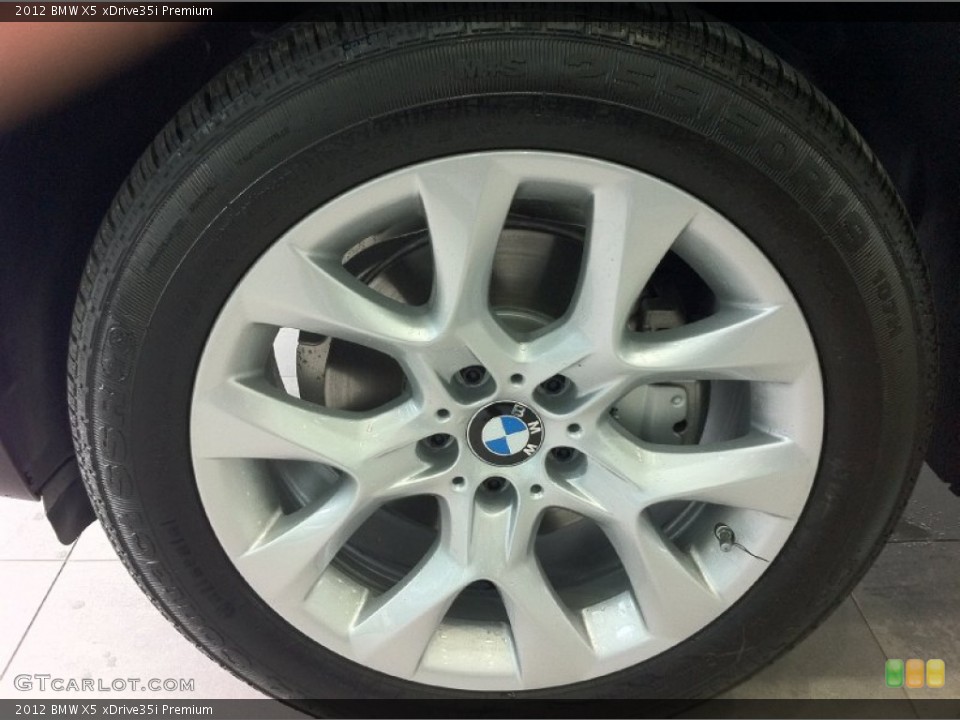 2012 BMW X5 xDrive35i Premium Wheel and Tire Photo #50441257