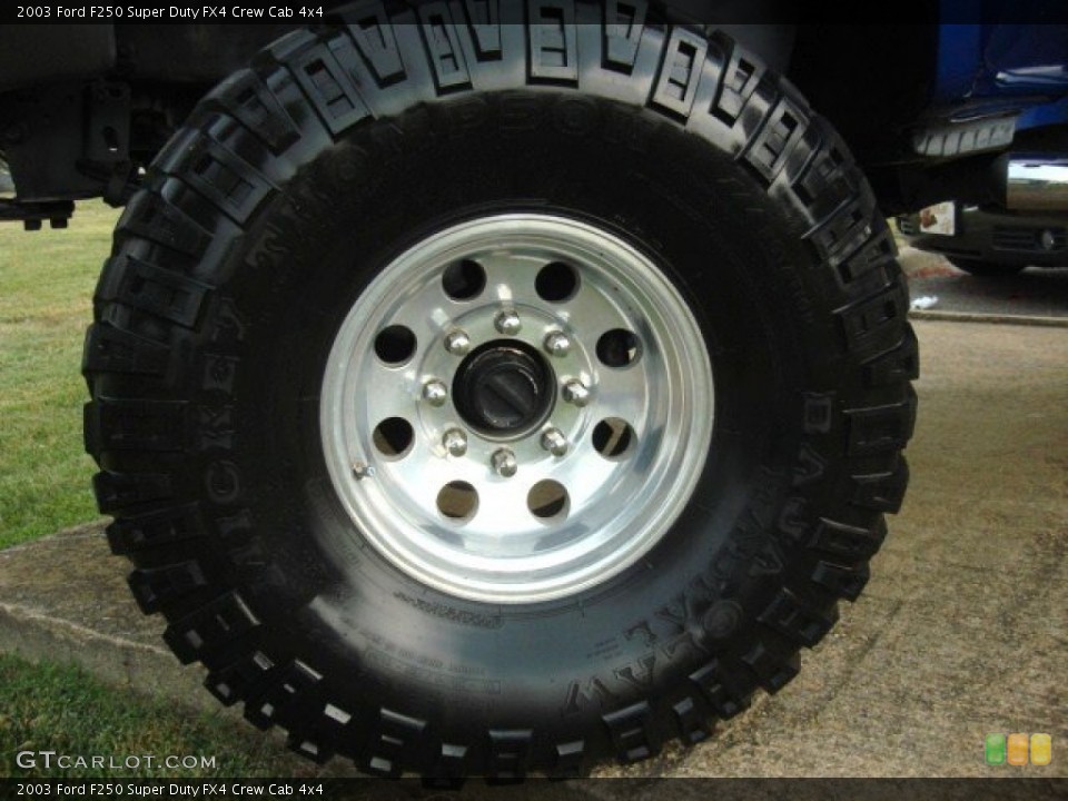 2003 Ford F250 Super Duty Custom Wheel and Tire Photo #50444167
