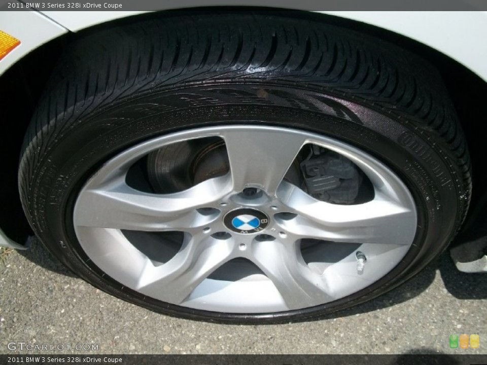 2011 BMW 3 Series 328i xDrive Coupe Wheel and Tire Photo #50445263