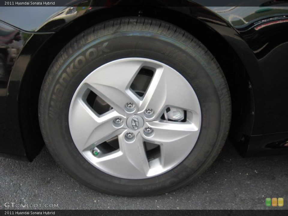 2011 Hyundai Sonata Hybrid Wheel and Tire Photo #50447531