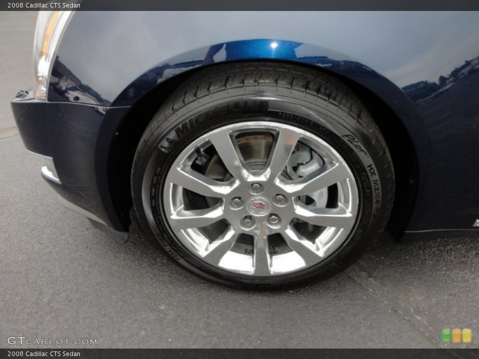 2008 Cadillac CTS Sedan Wheel and Tire Photo #50447981