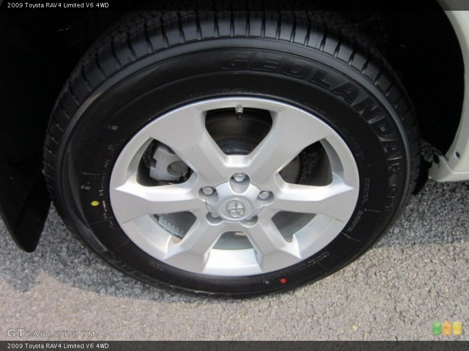2009 Toyota RAV4 Limited V6 4WD Wheel and Tire Photo #50448308