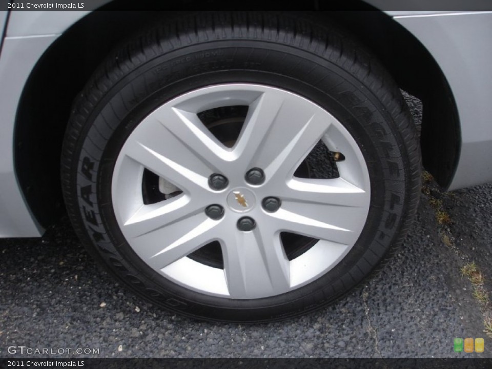 2011 Chevrolet Impala LS Wheel and Tire Photo #50449499