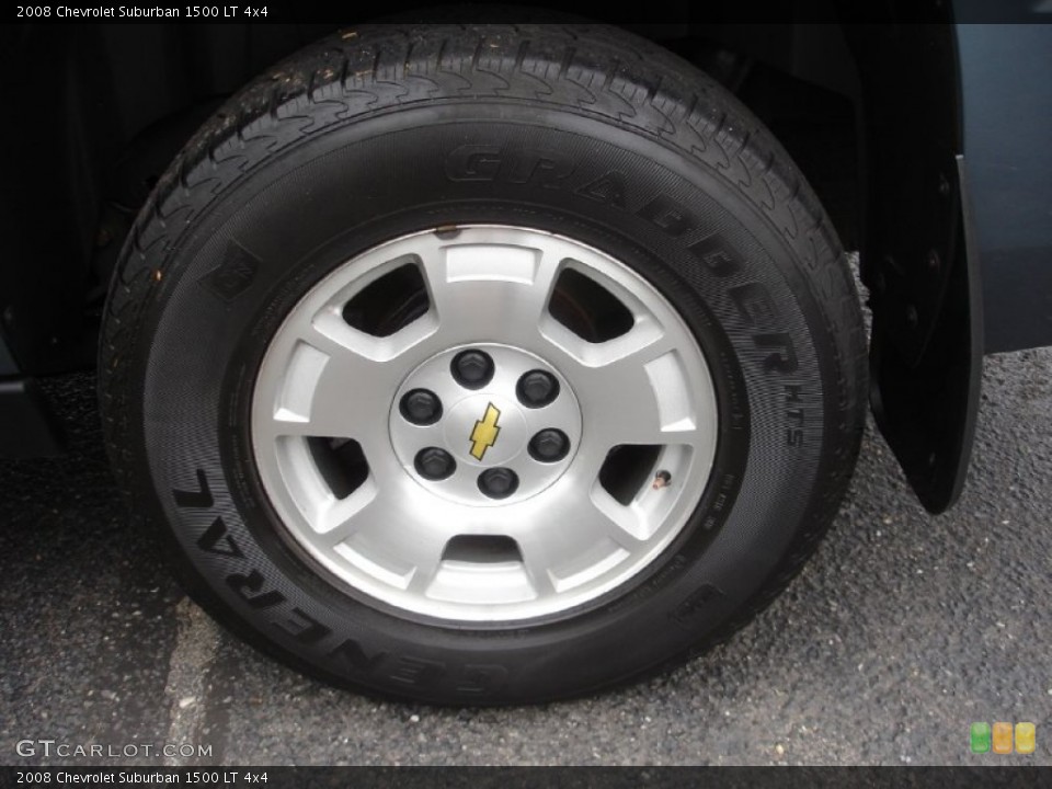 2008 Chevrolet Suburban 1500 LT 4x4 Wheel and Tire Photo #50449722