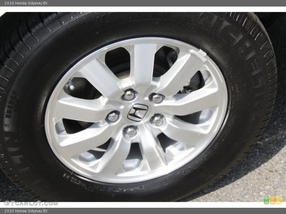 2010 Honda Odyssey EX Wheel and Tire Photo #50450996