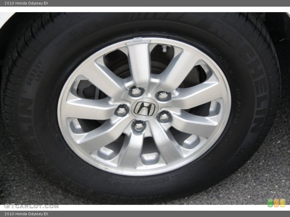 2010 Honda Odyssey EX Wheel and Tire Photo #50451011