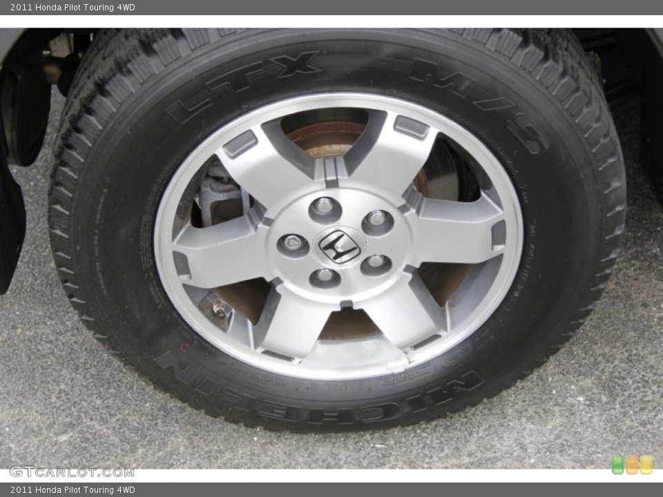 2011 Honda Pilot Touring 4WD Wheel and Tire Photo #50453270