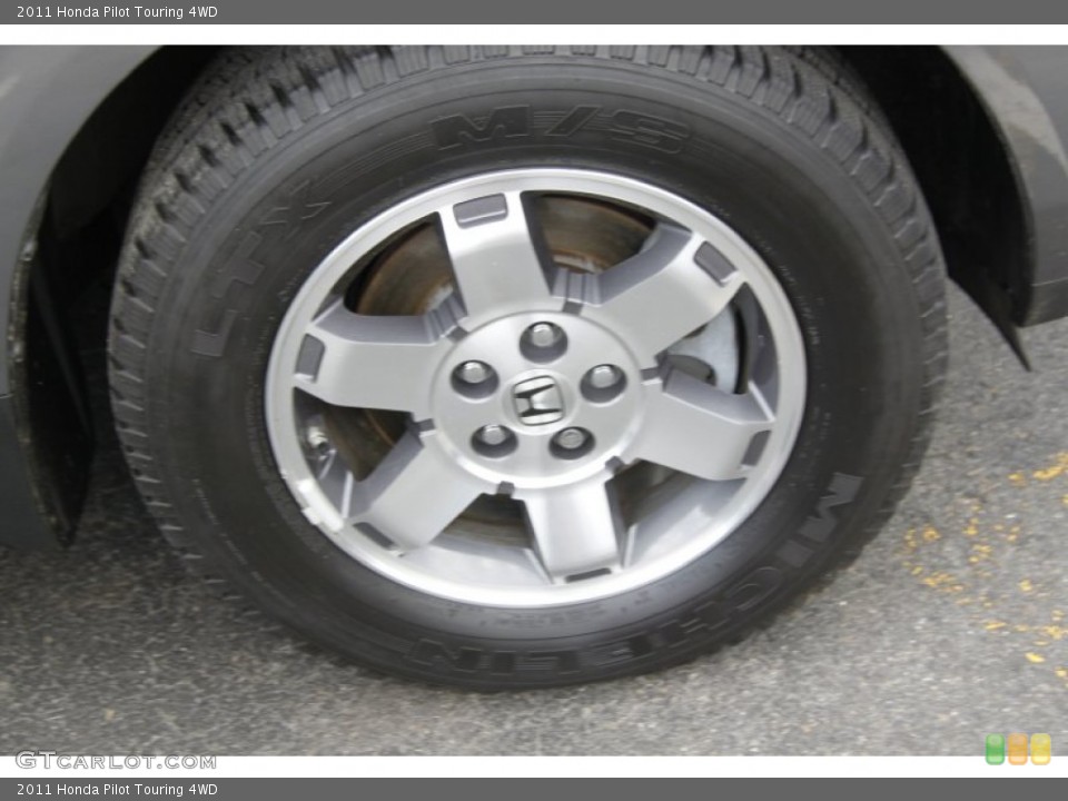 2011 Honda Pilot Touring 4WD Wheel and Tire Photo #50453285