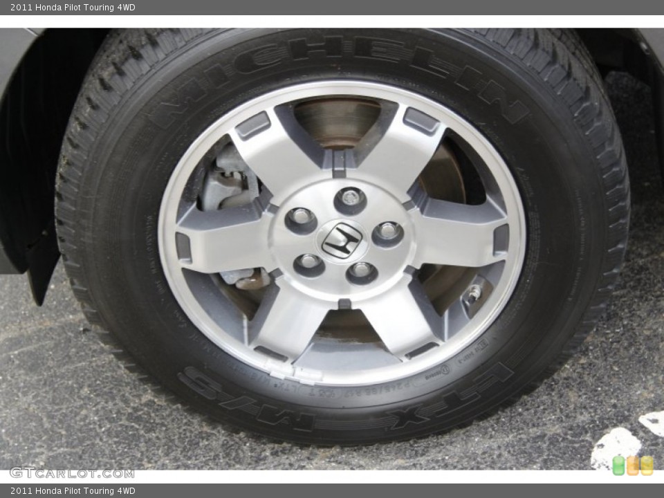 2011 Honda Pilot Touring 4WD Wheel and Tire Photo #50453300
