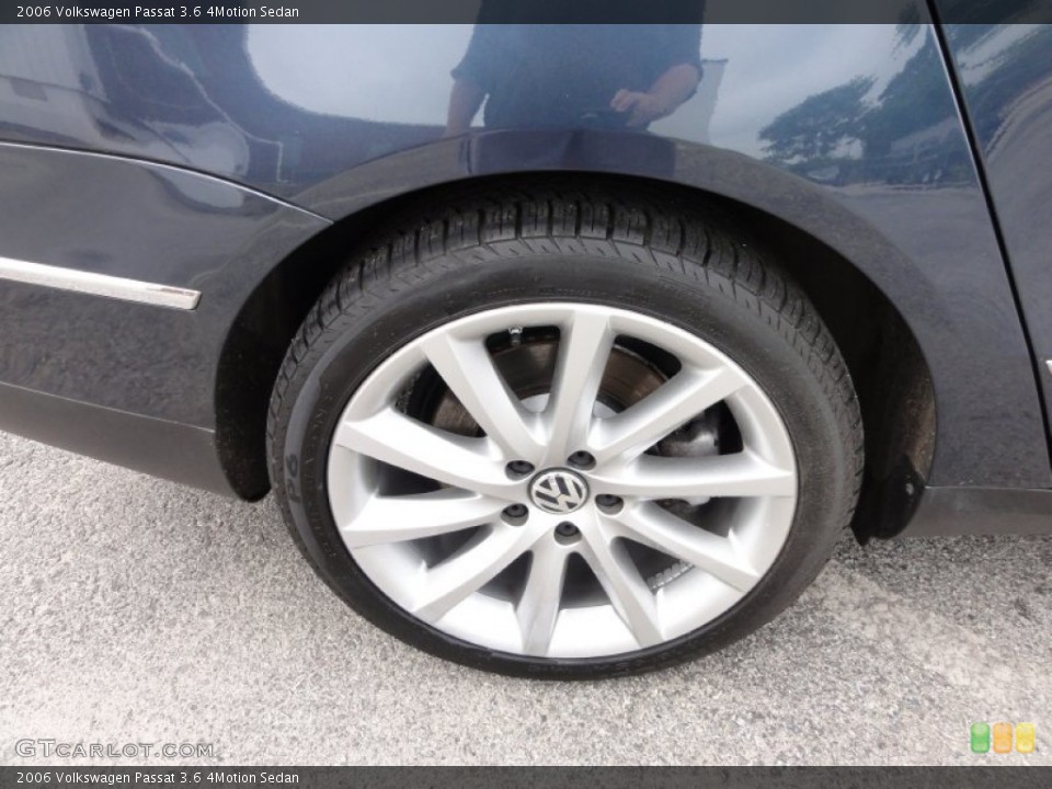 2006 Volkswagen Passat 3.6 4Motion Sedan Wheel and Tire Photo #50453687