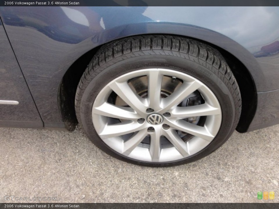 2006 Volkswagen Passat 3.6 4Motion Sedan Wheel and Tire Photo #50453705
