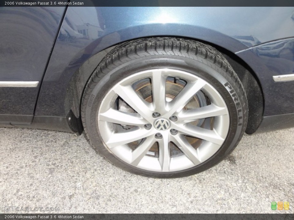 2006 Volkswagen Passat 3.6 4Motion Sedan Wheel and Tire Photo #50453819