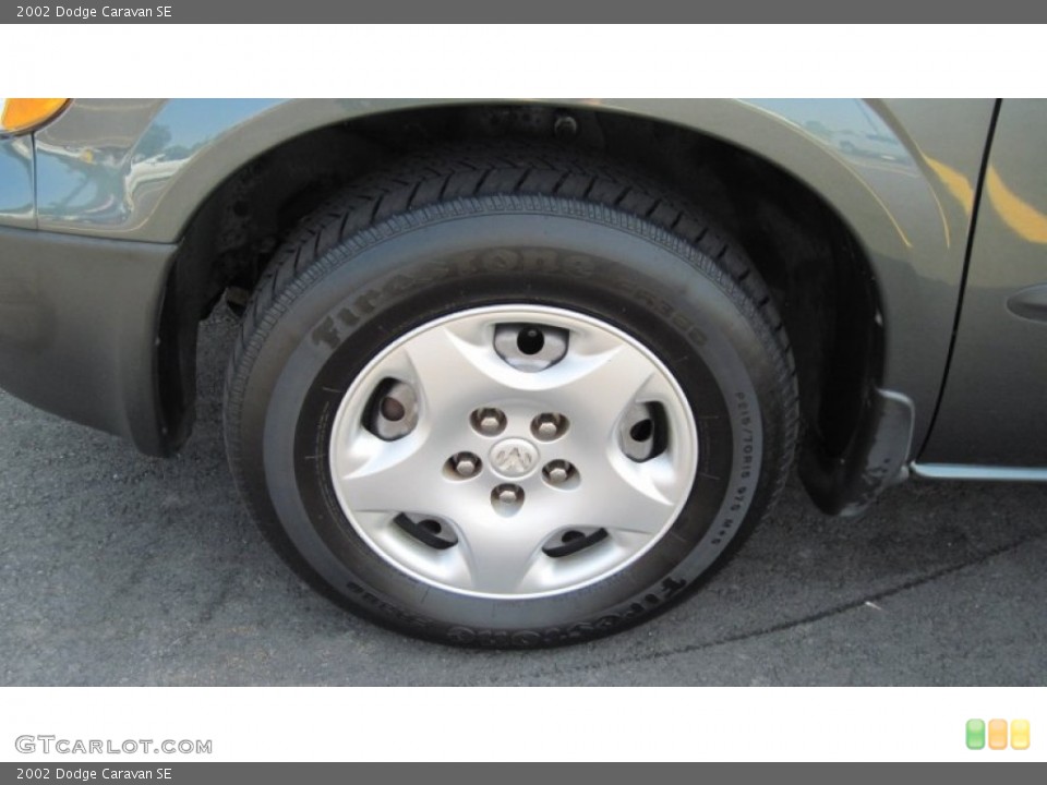 2002 Dodge Caravan SE Wheel and Tire Photo #50455220
