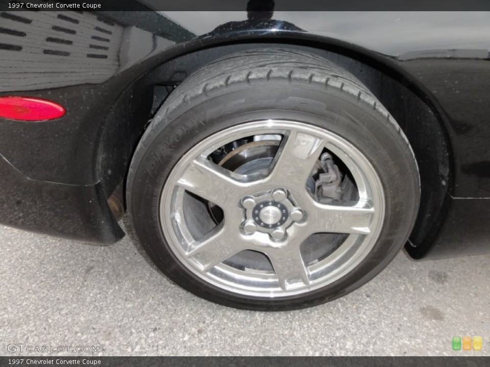 1997 Chevrolet Corvette Coupe Wheel and Tire Photo #50455229