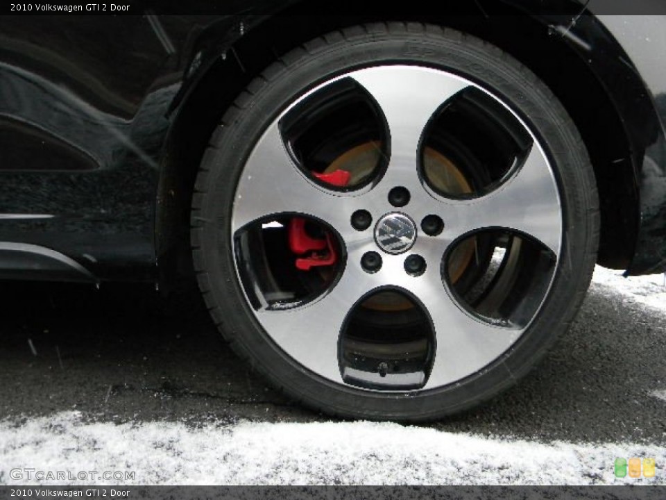 2010 Volkswagen GTI 2 Door Wheel and Tire Photo #50455676