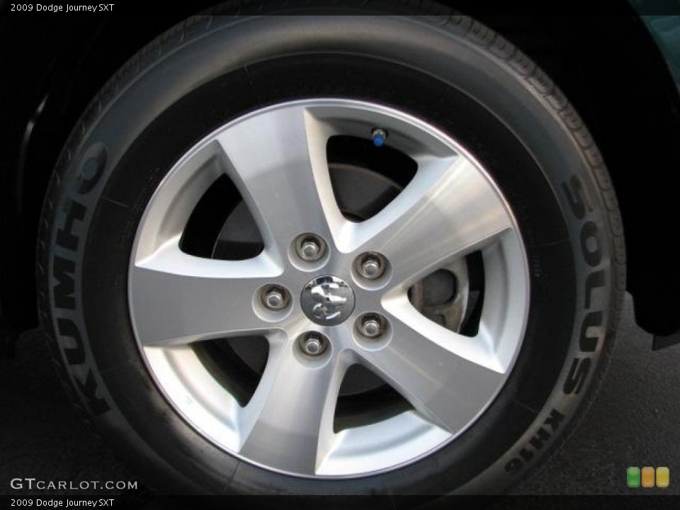 2009 Dodge Journey SXT Wheel and Tire Photo #50458979