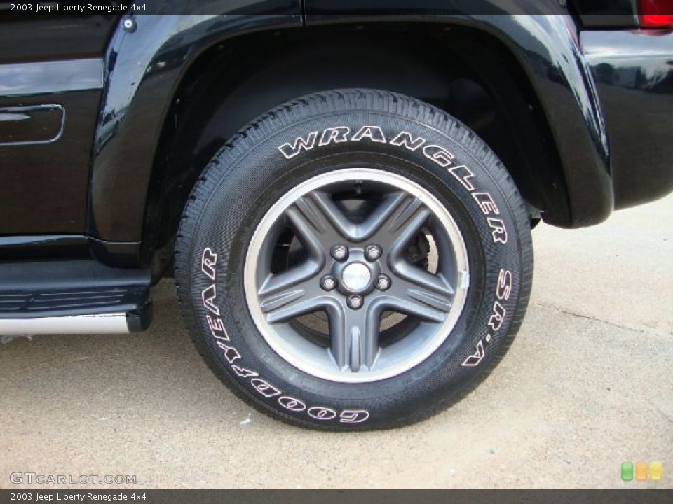 2003 Jeep Liberty Renegade 4x4 Wheel and Tire Photo #50465318