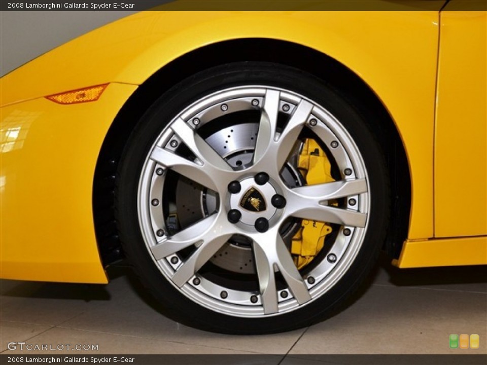 2008 Lamborghini Gallardo Spyder E-Gear Wheel and Tire Photo #50467037