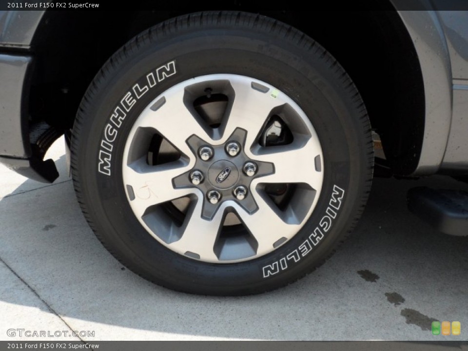 2011 Ford F150 FX2 SuperCrew Wheel and Tire Photo #50467375