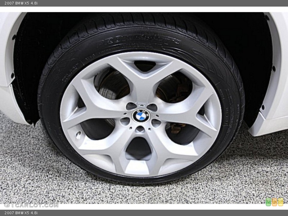 2007 BMW X5 4.8i Wheel and Tire Photo #50468026
