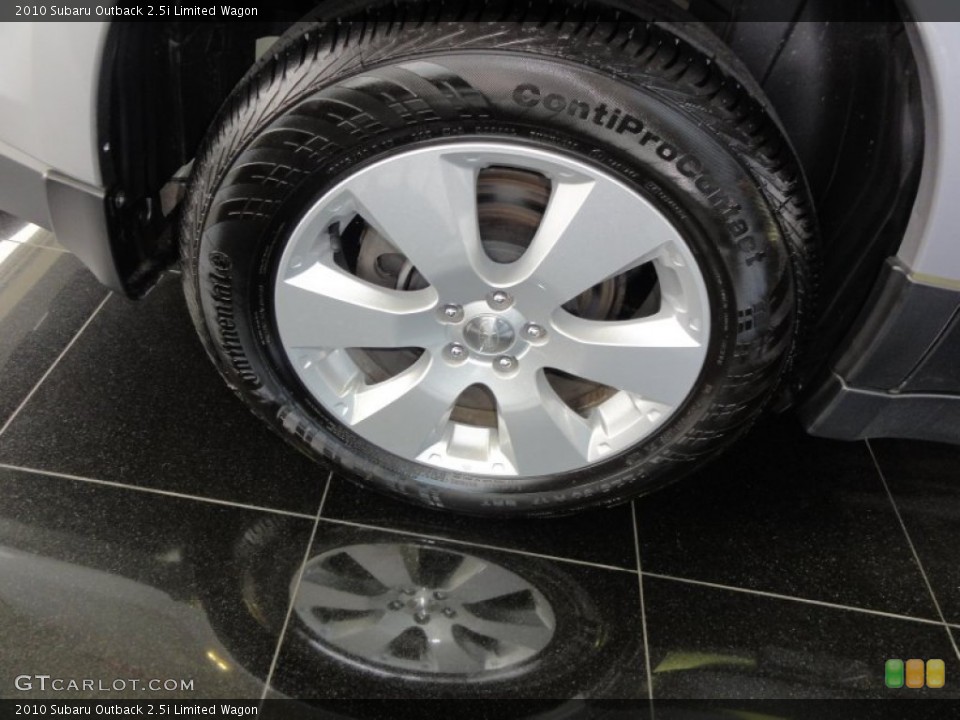2010 Subaru Outback 2.5i Limited Wagon Wheel and Tire Photo #50469082