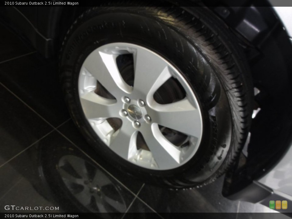 2010 Subaru Outback 2.5i Limited Wagon Wheel and Tire Photo #50469097