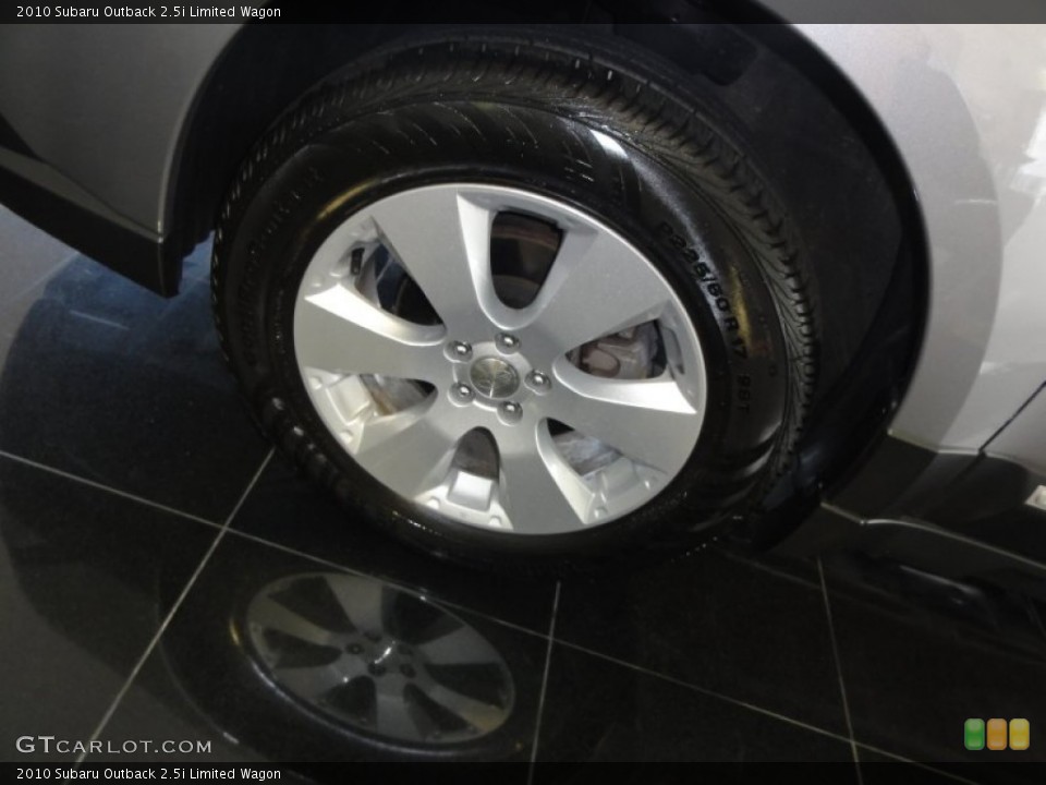 2010 Subaru Outback 2.5i Limited Wagon Wheel and Tire Photo #50469108