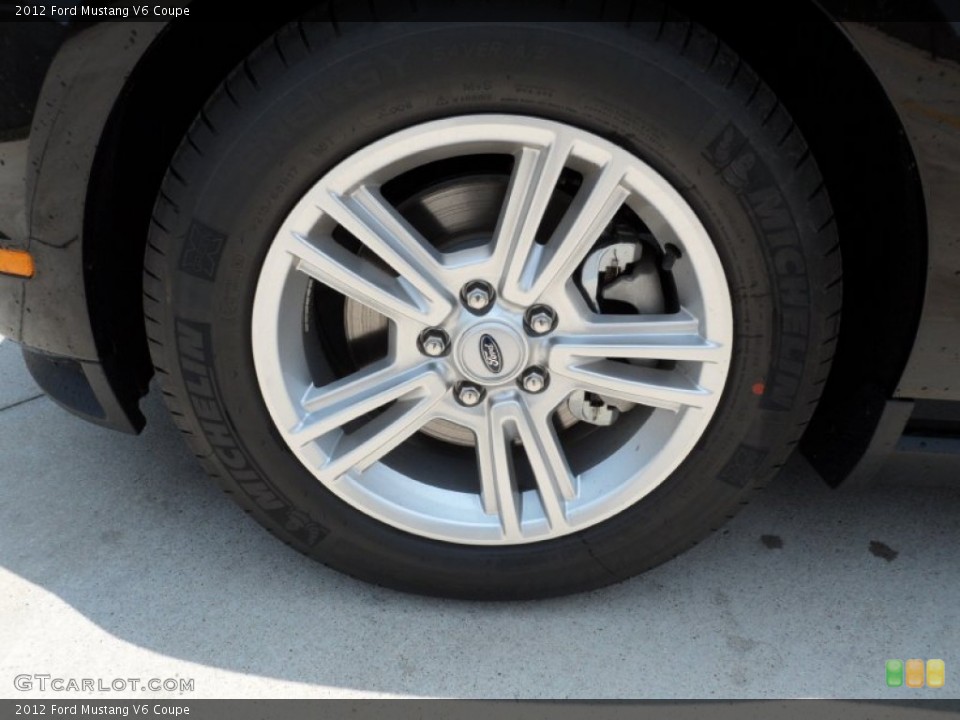 2012 Ford Mustang V6 Coupe Wheel and Tire Photo #50470048