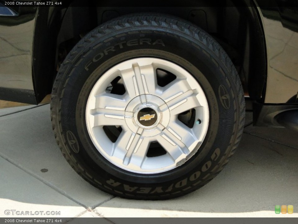 2008 Chevrolet Tahoe Z71 4x4 Wheel and Tire Photo #50470795