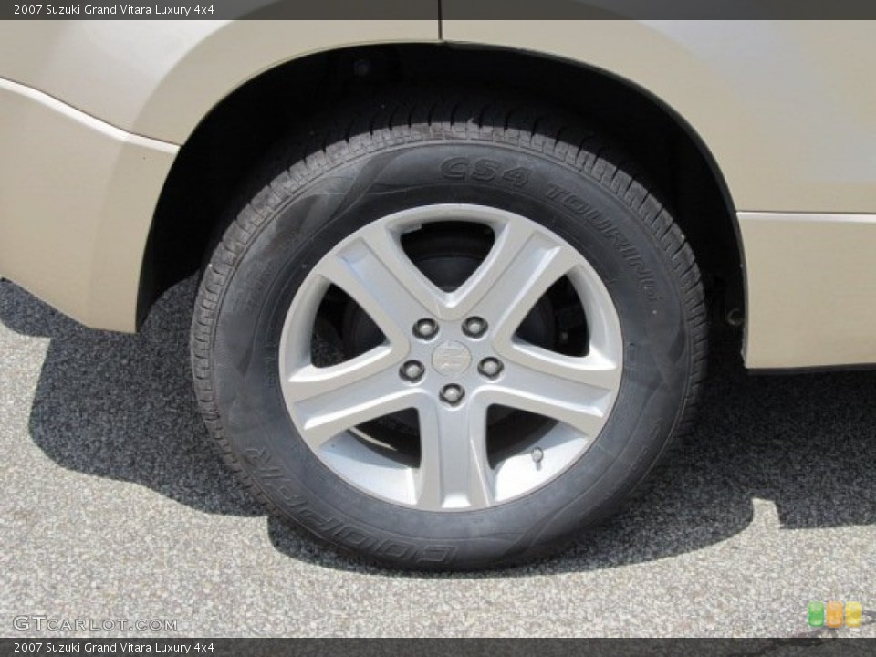 2007 Suzuki Grand Vitara Luxury 4x4 Wheel and Tire Photo #50471218