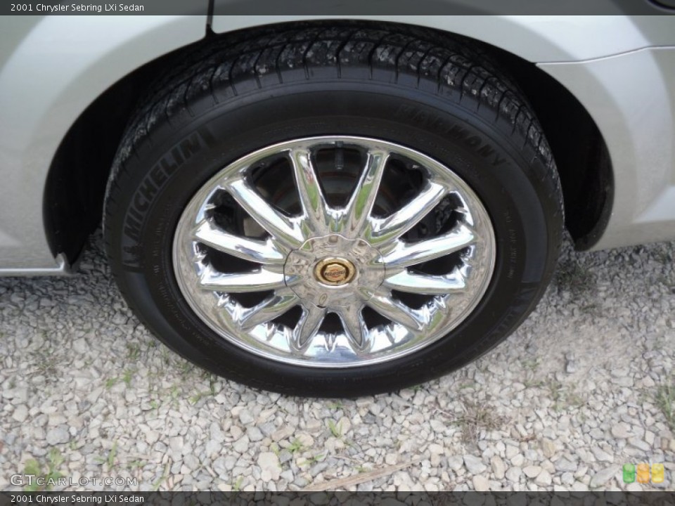 2001 Chrysler Sebring LXi Sedan Wheel and Tire Photo #50476573