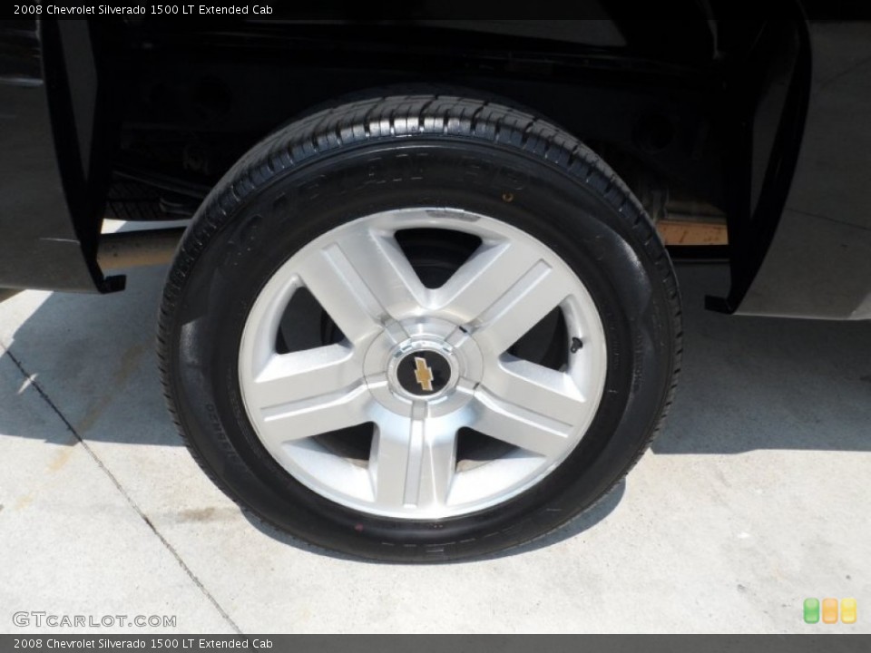 2008 Chevrolet Silverado 1500 LT Extended Cab Wheel and Tire Photo #50479165