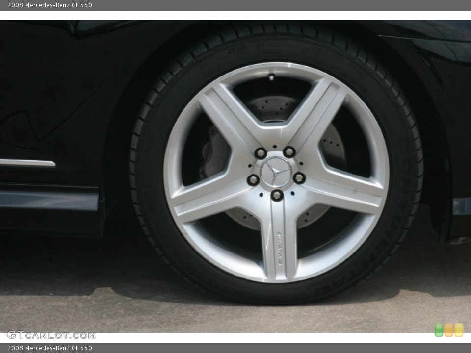 2008 Mercedes-Benz CL 550 Wheel and Tire Photo #50479522