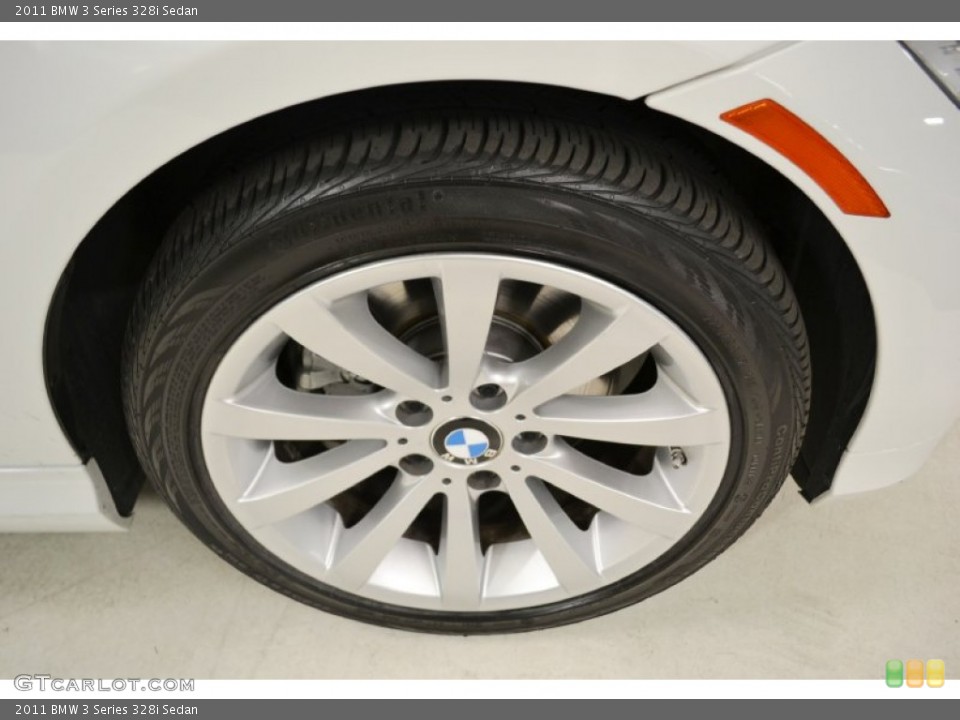 2011 BMW 3 Series 328i Sedan Wheel and Tire Photo #50481220