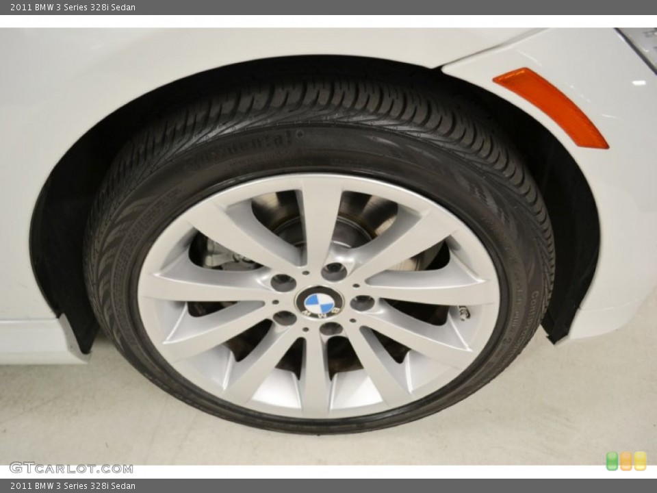 2011 BMW 3 Series 328i Sedan Wheel and Tire Photo #50481220