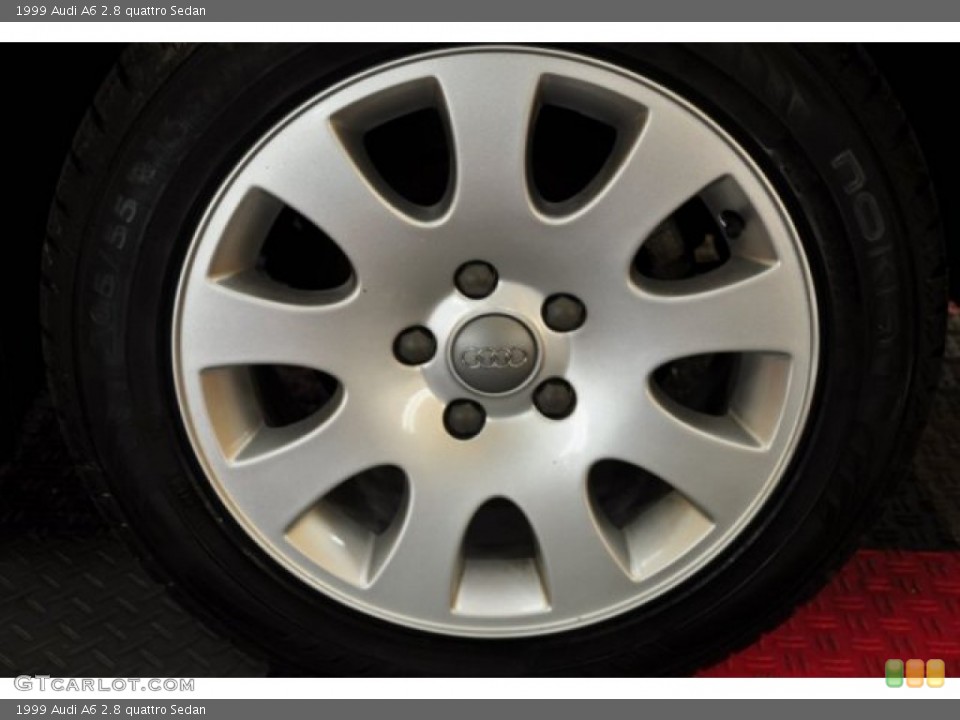 1999 Audi A6 2.8 quattro Sedan Wheel and Tire Photo #50483269
